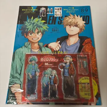 슈링크 부착 히로아카*멘즈논노*아크릴 스탠드&스티커 부록