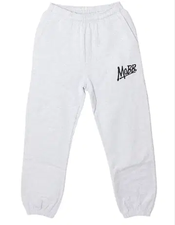 MOBB 그레이 스웨트 팬츠