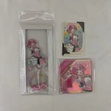 호우 에무 감사제 아크릴 스탠드 다이아 블록 그리카