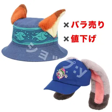 귀 달린 버킷 햇 캡