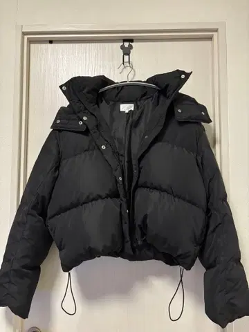 rienda 블랙 다운 자켓 S 사이즈