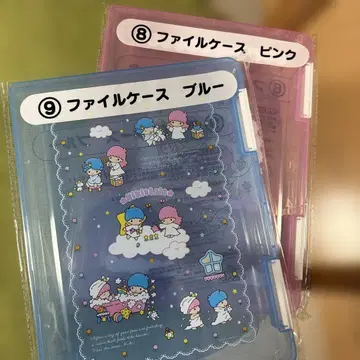 키키 & 라라 50주년 기념 산리오 복권 키키라라 파일 케이스