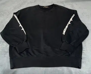 yeezy season 4 블랙 맨투맨 트레이닝복