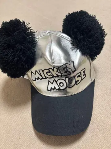 디즈니랜드 리조트 씨 미키 폼폼 캡 모자