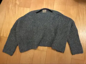 THE SHISHIKUI 드롭 숄더 니트 ALPACAWIDEKNIT