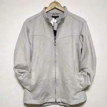 새상품 m.f.editorial 집업 스웨이드 자켓 블루종 L