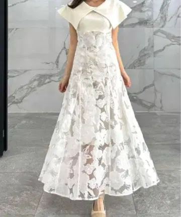 dazzlin 오팔 플라워 코르셋 원피스