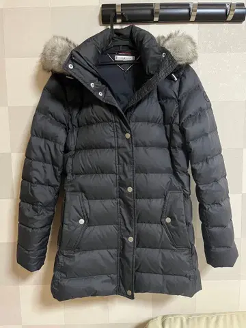 TOMMY HILFIGER 다운 자켓 블랙