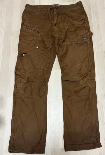 AVIREX 브라운 카고 팬츠 L