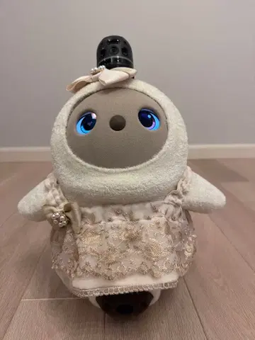 라보 LOVOT 의류 3.0 샴페인 골드 레이스 원피스