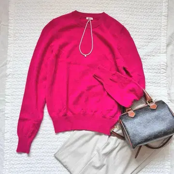 IENA 이에나 캐시미어 100% 크루넥 니트 얇은 소재 니트