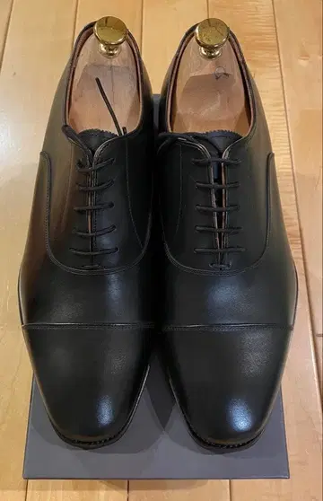 스코치 그레인 스트레이트 팁 레더 솔 26cm