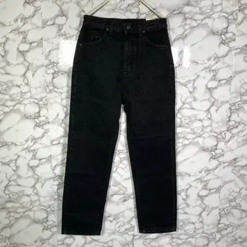 새상품급 BLALK BURN ( M ) 블랙 데님 청바지 하이라이즈