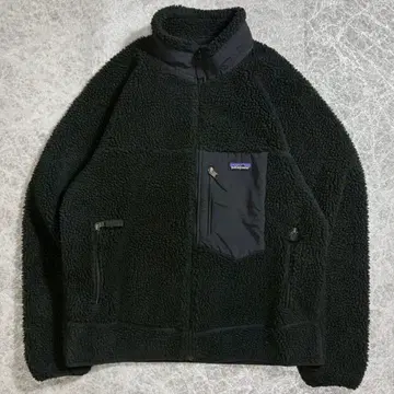 고품질 Patagonia 레트로X 플리스 자켓 올 블랙 L