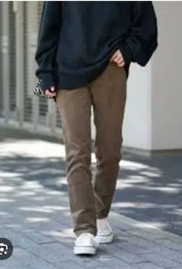 [택 포함 새상품] relume 스트레치 콜 스키니 베이지