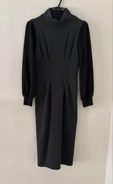 herlipto two-tone relax midi dress