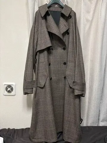 stein LAY OVERSIZED OVERLAP COAT