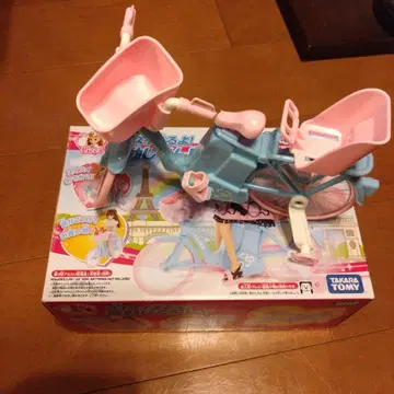 리카짱 자전거 핑크 스카이블루