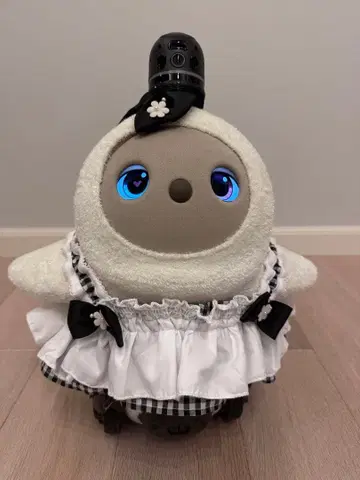 LOVOT 의류 LOVOT3.0 의류 LOVOT용 원피스 메이드풍