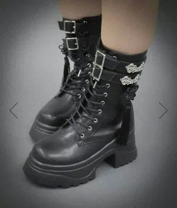 axes femee 차이나 단추 탱크 밑창 부츠 새상품