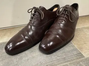 REGAL 다크 브라운 가죽 드레스 슈즈