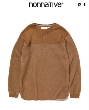 nonnative HUNTER HENLEY NECK L/S THERMAL