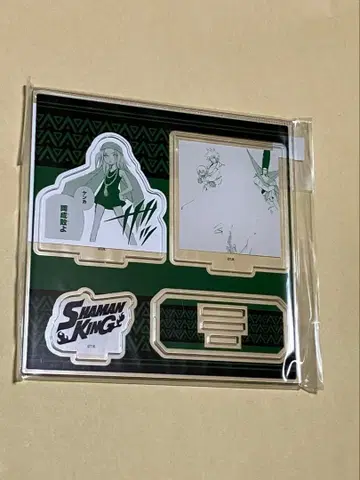 샤먼킹 29권 TSUTAYA 유상 특전 아크릴 피규어 플레이트 포함