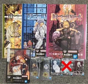 제일복권 DEATHNOTE 클리어 포스터 아크릴 스탠드 멜로 니아