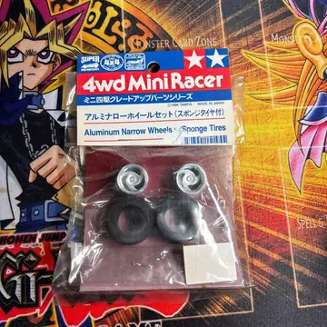 미니 사륜구동 타미야 알루미늄 내로우 휠 세트 미개봉 당시 물품