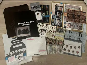 SnowMan 3가지 형태 예약 구매 혜택 묶음 판매