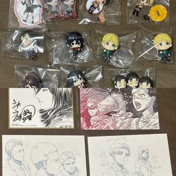 진격의 거인 굿즈 묶음 판매