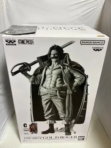 반프레스토 복권 원피스 골 D 로저 C상 미개봉 반권 포함