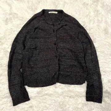 콩제페이에 아듀트리스테 린넨 코튼 가디건