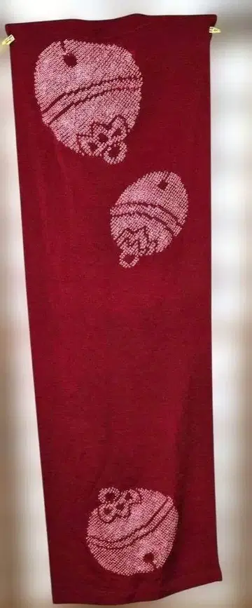 오니시보 크레이프 원단의 [오오스즈] 숄