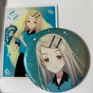 시노자와 히로 학마스 ROUND1 콜라보 캔뱃지 아크릴 카드