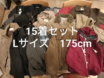 아우터 15벌 세트 L 사이즈 상당 묶음 판매 남성용 자켓 코트