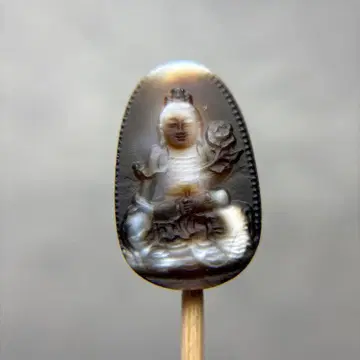 마노 보현보살 조각 11-246