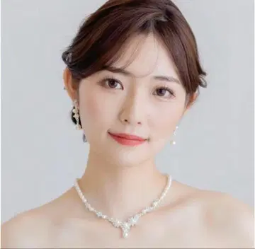 ANNAN WEDDING 목걸이 & 귀찌 세트