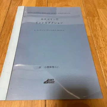 카테고리 III 소개