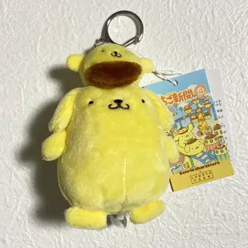 딸기신문 LOWRYSFARM 폼폼푸딩 토이 키링