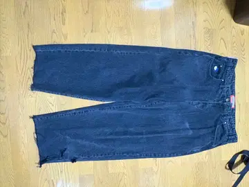 버터굿즈 블랙 데님