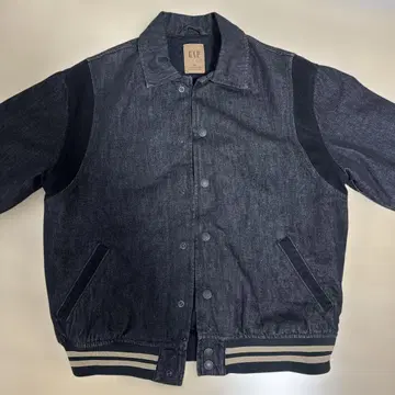 GAP XS 오버 사이즈 다크 데님 자켓