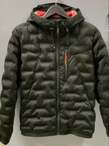 울트라 웜 자켓 폭신폭신 알루미늄 블랙 방풍