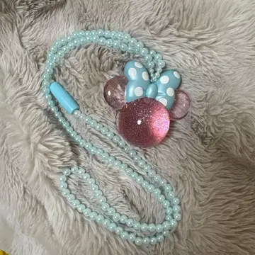 디즈니 미니 라이트 펜던트 목걸이 빛나는 완구