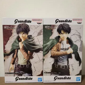 진격의 거인 엘렌 리바이 피규어 2체 세트 무료배송 미개봉 새상품