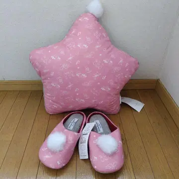 피터 래빗 Peter Rabbit 슬리퍼 & 쿠션 세트