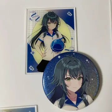 츠키무라 테마리 학마스 ROUND1 콜라보 캔뱃지 아크릴 카드