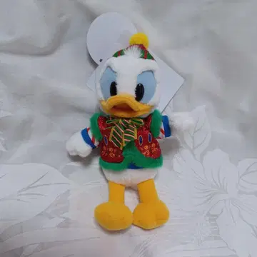 크리스마스 도널드 덕 인형 배지 2025