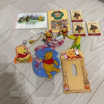 디즈니랜드 푸우 90년대 레트로 크리스마스