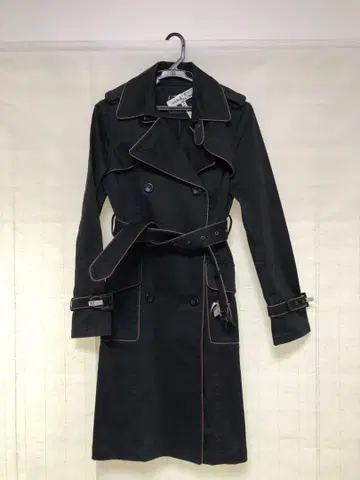 GRACE CONTINENTAL 블랙 트렌치코트 사이즈 36